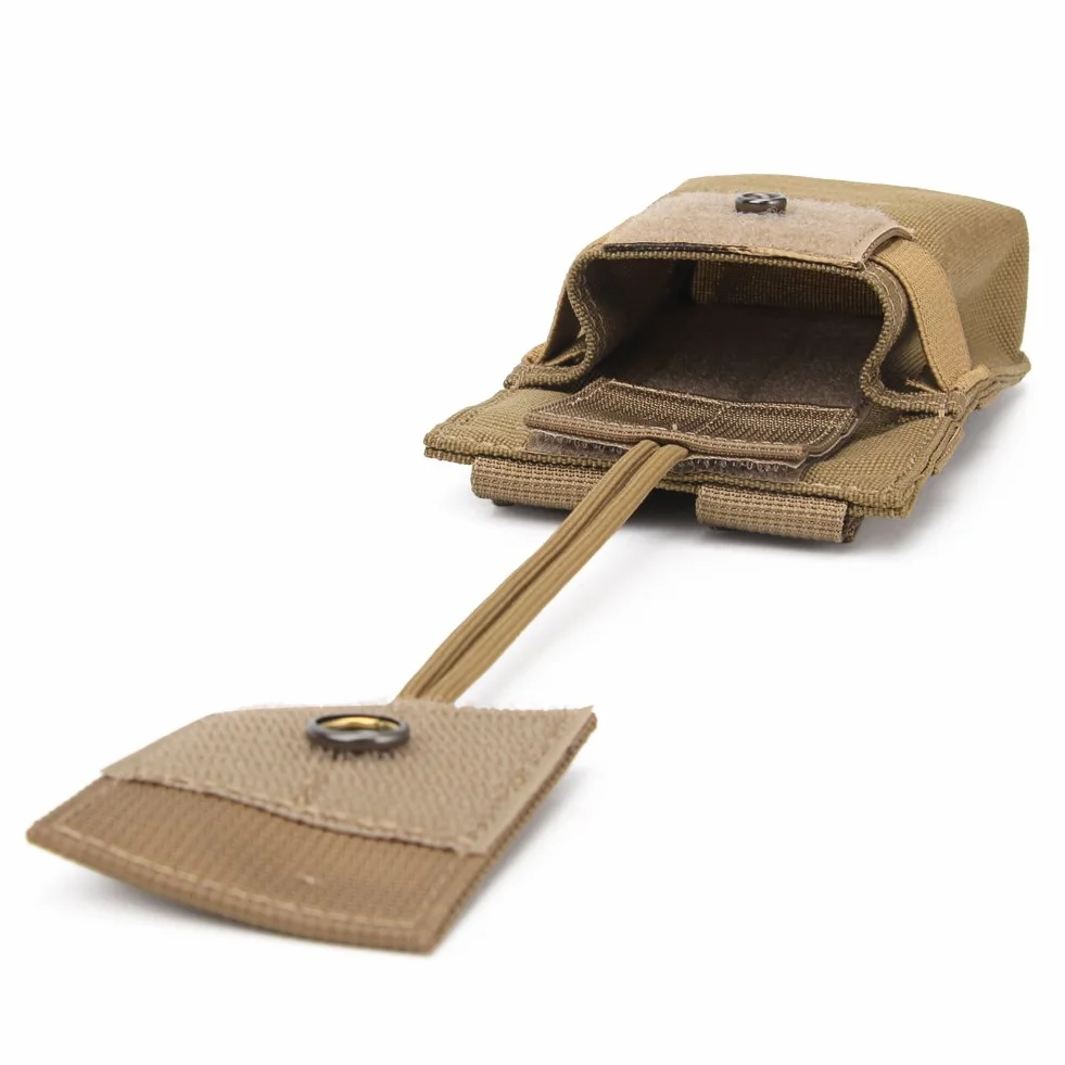 Bolsa táctica MOLLE 1000D para Walkie-Talkie caza paintball