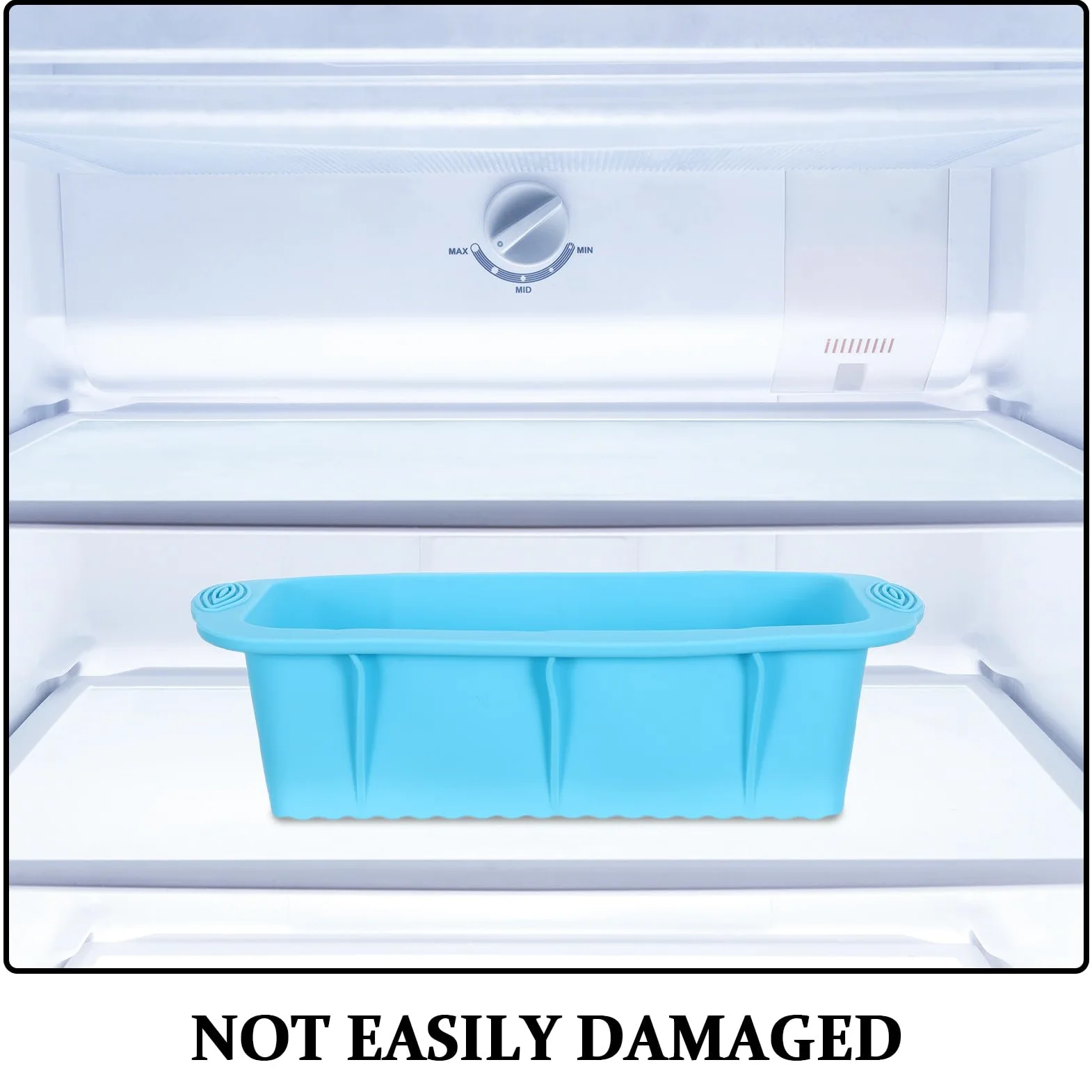 Molde para Barra de Hielo de Silicona Reutilizable, 5 Piezas | Extragrande para Baño de Hielo y Actividad de Verano, Apilable, Liberación Fácil, Grado Alimentario