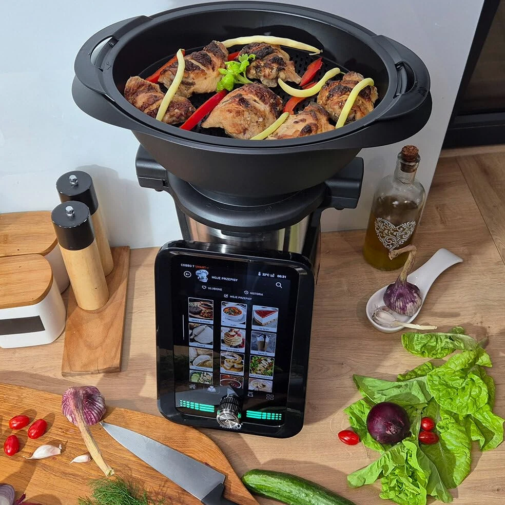 Cobbo Smart-I, Robot de cocina multifunción COBBO 7, Black