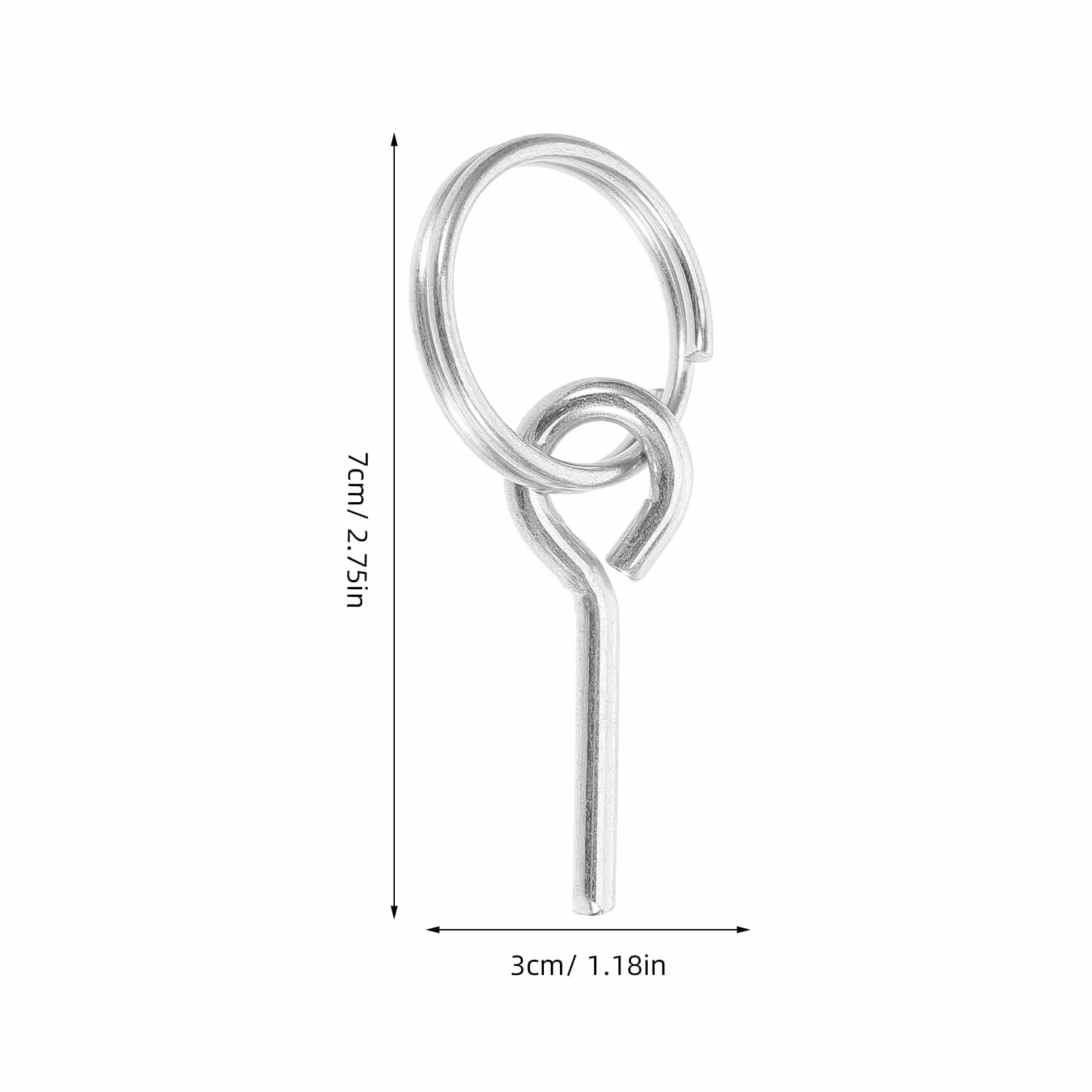 Operitacx Pin De Conexión para Tienda De Campaña 10 Uds Accesorios De Varilla Ligera De Fibra