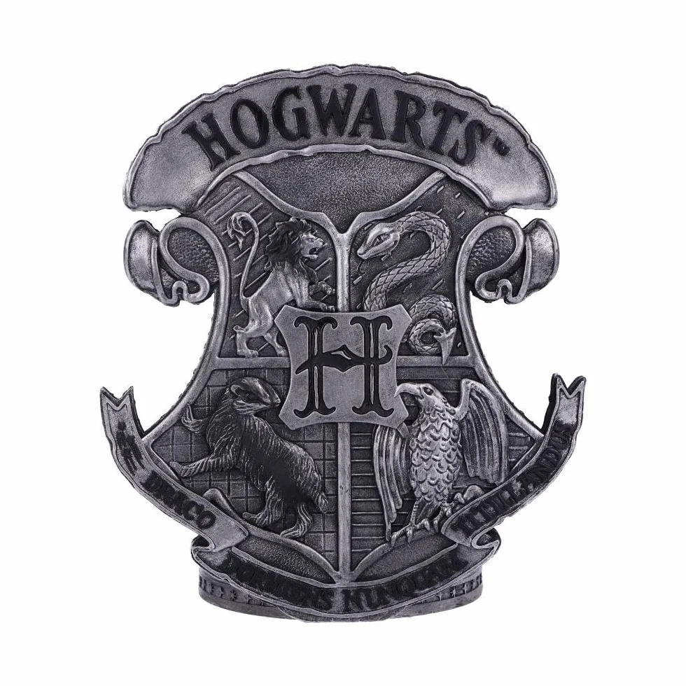 Nemesis Now Sujetalibros con Licencia Oficial de Harry Potter Slytherin, 20 cm, Plateado, B5958V2
