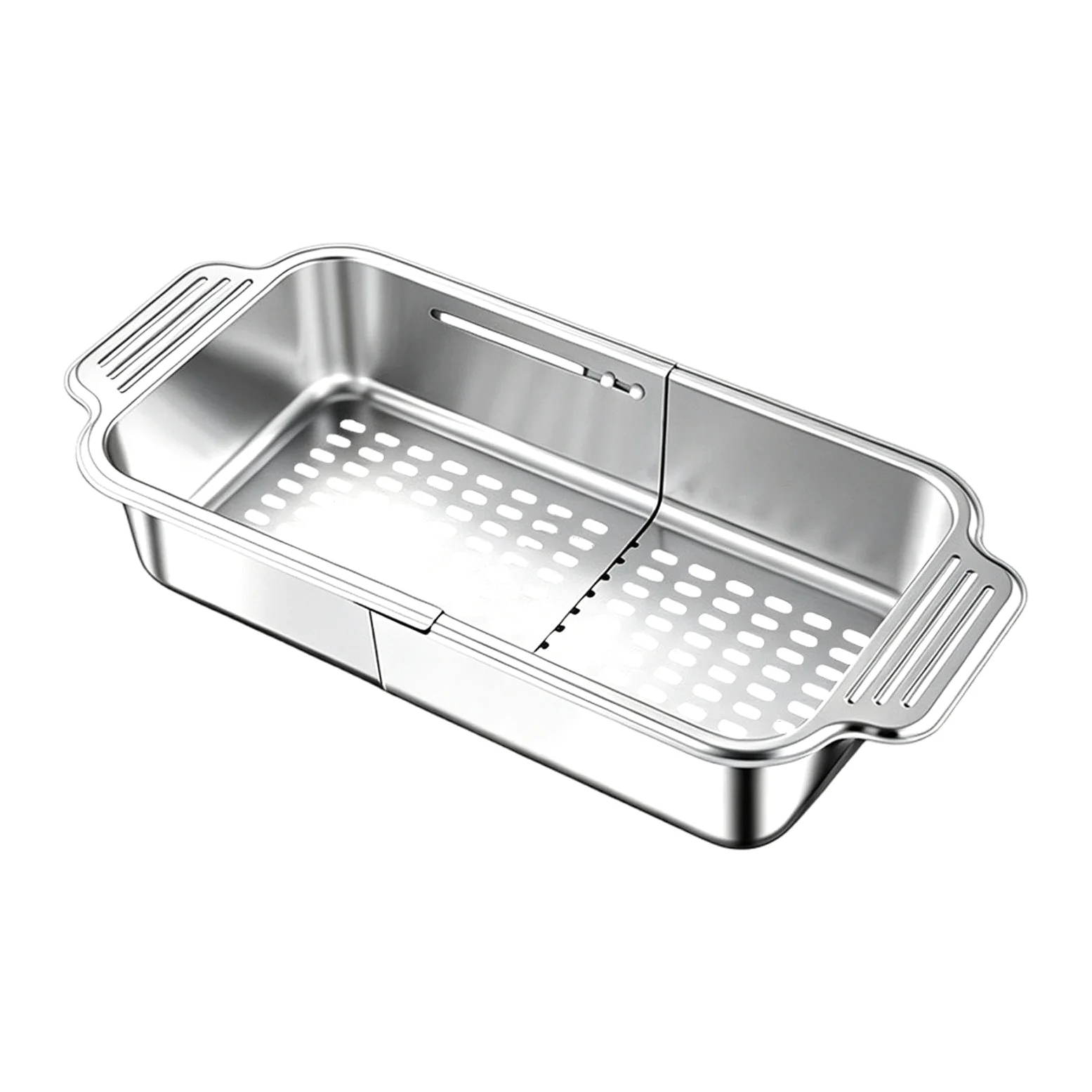 Escurridor Expandible Sobre El Fregadero Colador Telescópico Filtrante | Escurridor De Cocina Para Lavar Para Verduras Y Pasta, Utensilios, Batería De Cocina, Cocina, Hogar, Apartamento, Restauran
