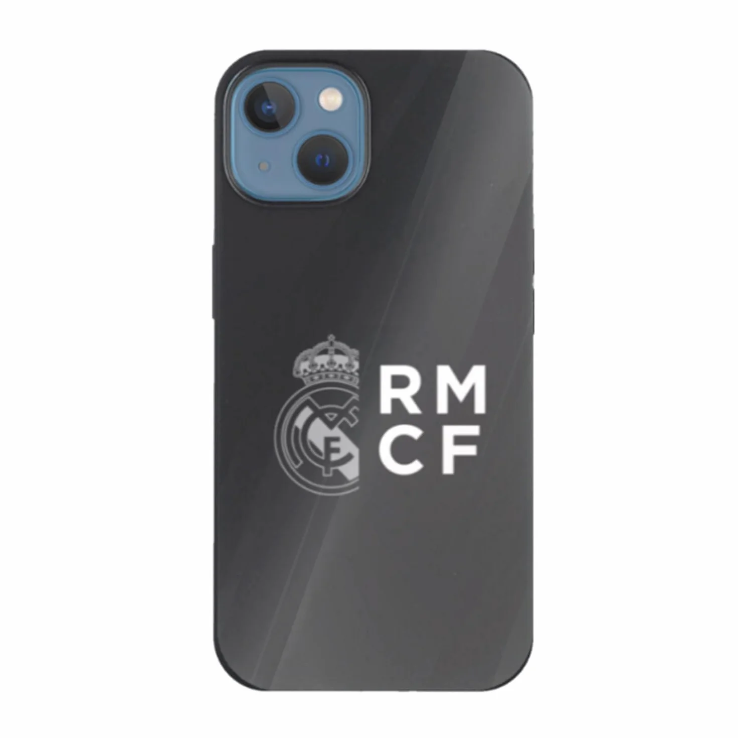 Real Madrid Funda para iPhone 14 Premium Silicona Flexible Licencia Oficial