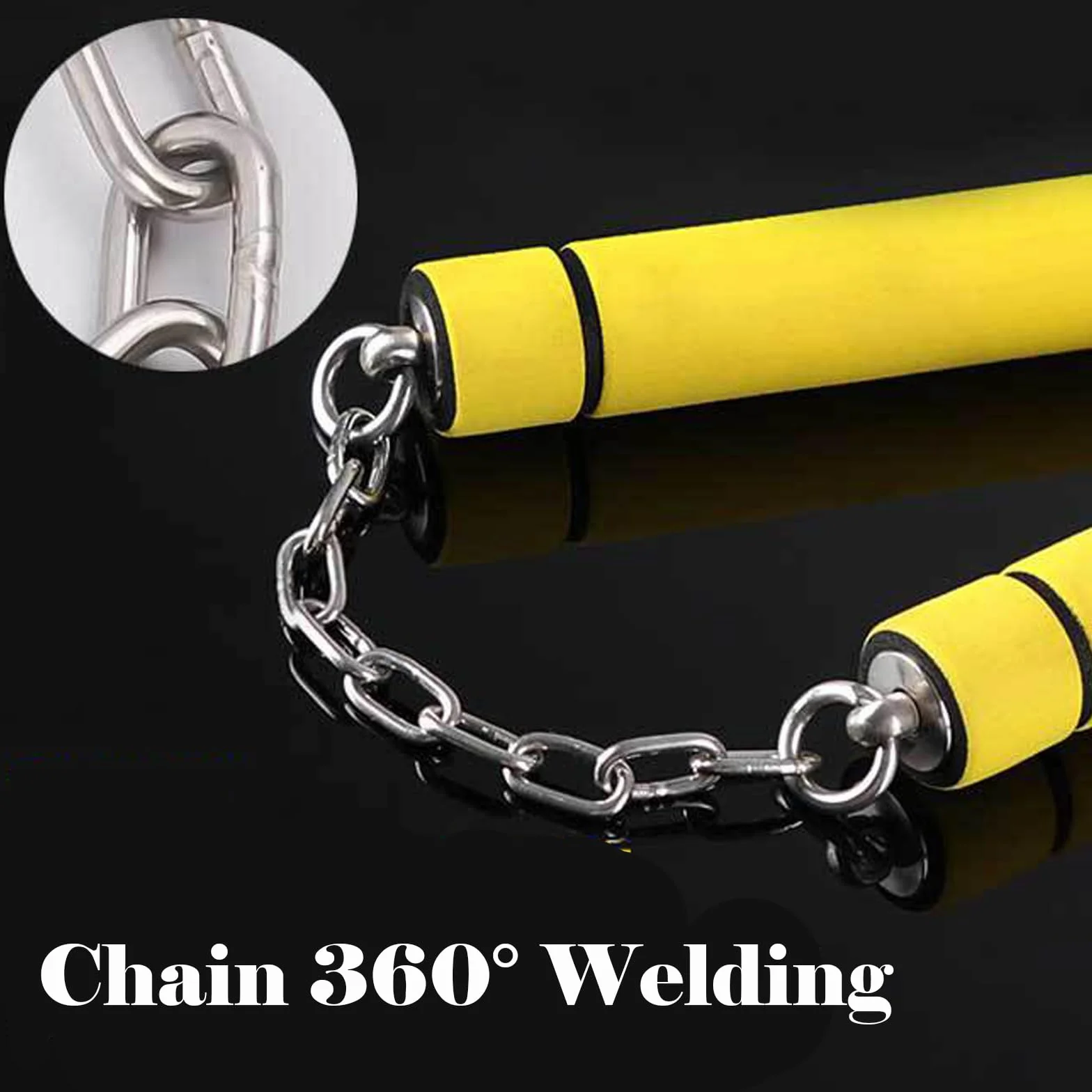 2 Pcs Nunchakus de Espuma Entrenamiento Práctico, Nunchucks de Artes Marciales, Nunchaku de Entrenamiento de Seguridad, Nunchakus para Niños Adultos y Principiantes
