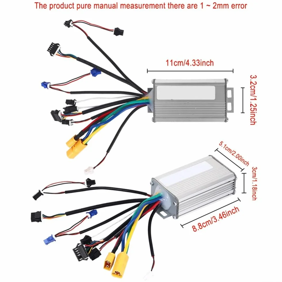 Controlador de scooter eléctrico Kukirin G2 Pro 48V 20A 1000W motor sin escobillas carcasa aleación aluminio