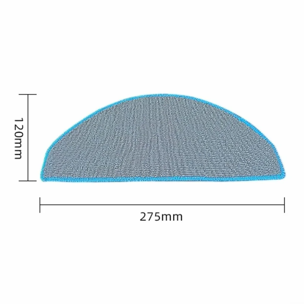 Paquete de 4/10 almohadillas de limpieza, paños de microfibra de repuesto para Roomba 105 Combo/Combo Essential/Combo 2 Essential Robot + Base AutoVacy, paño lavable y reutilizable (paquete de