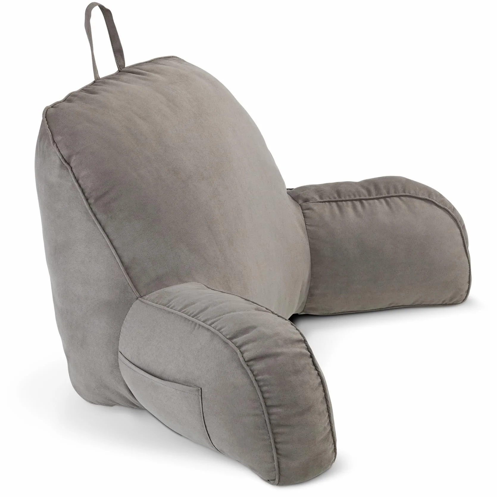Maximex 81570500 Cojines de Respaldo con Reposabrazos, Gris lanco