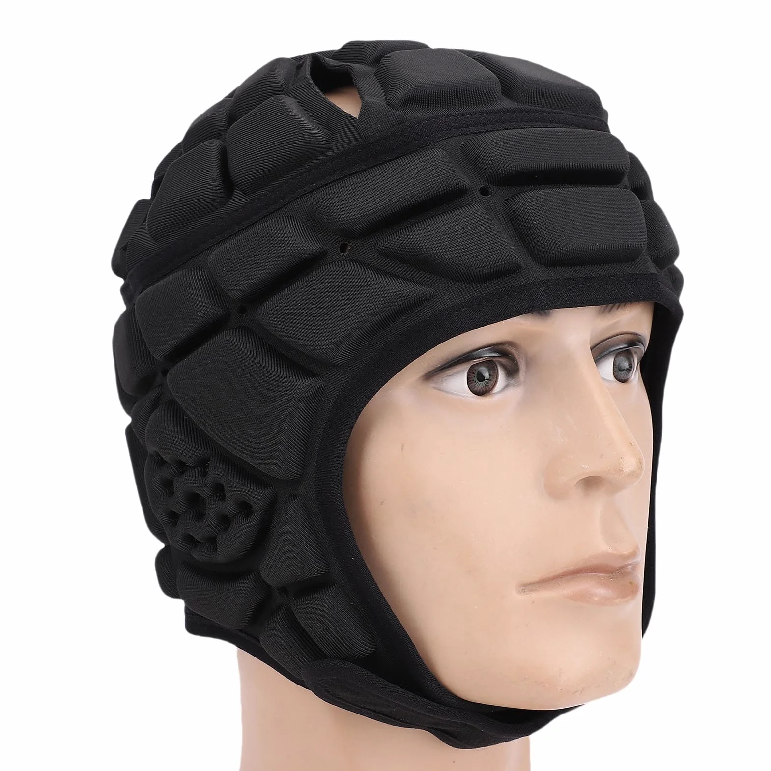RiToEasysports Casco de Rugby Suave con Amortiguación Multicable, Protección Integral para Niños y Adultos