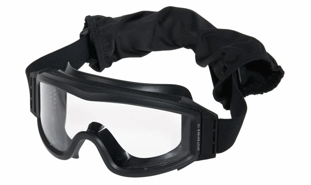 Gafas Proteccion Anti VAHO Negras 3 Lentes
