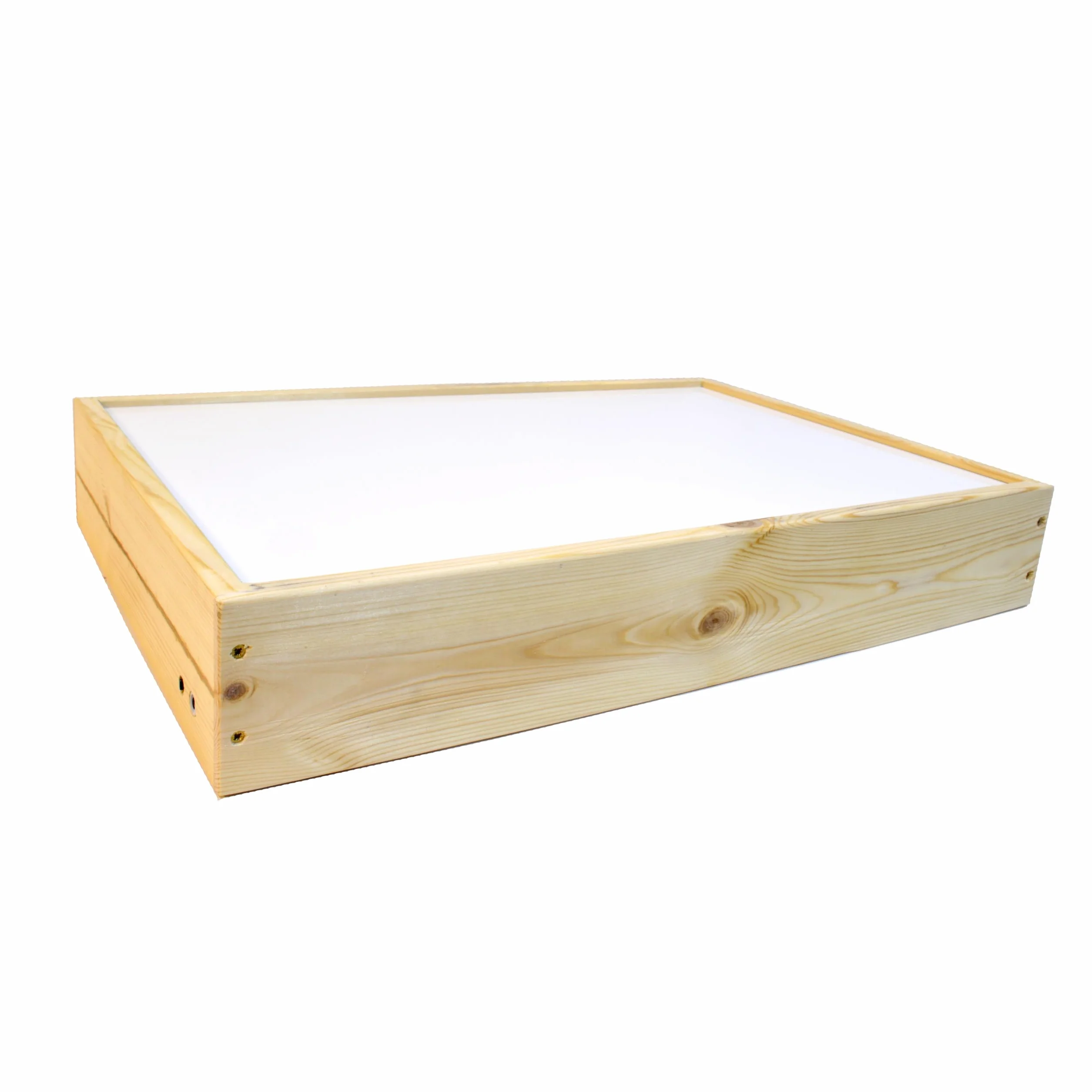 Mesa de Luz Montessori Infantil de Madera con Luz LED Regulable – Juego Sensorial y Educativo – Fabricada en España – Varios Tamaños
