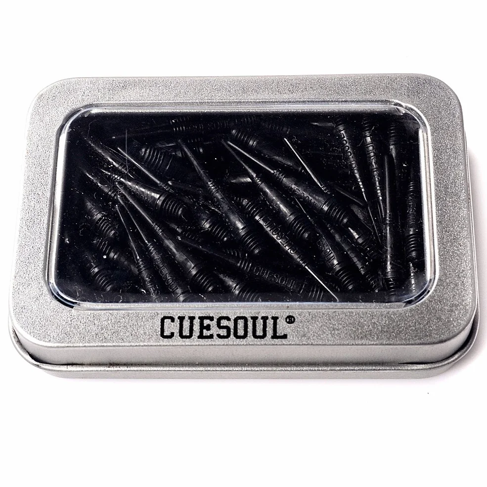 CUESOUL 2BA Puntas de dardo de Punta Blanda, 100 Unidades