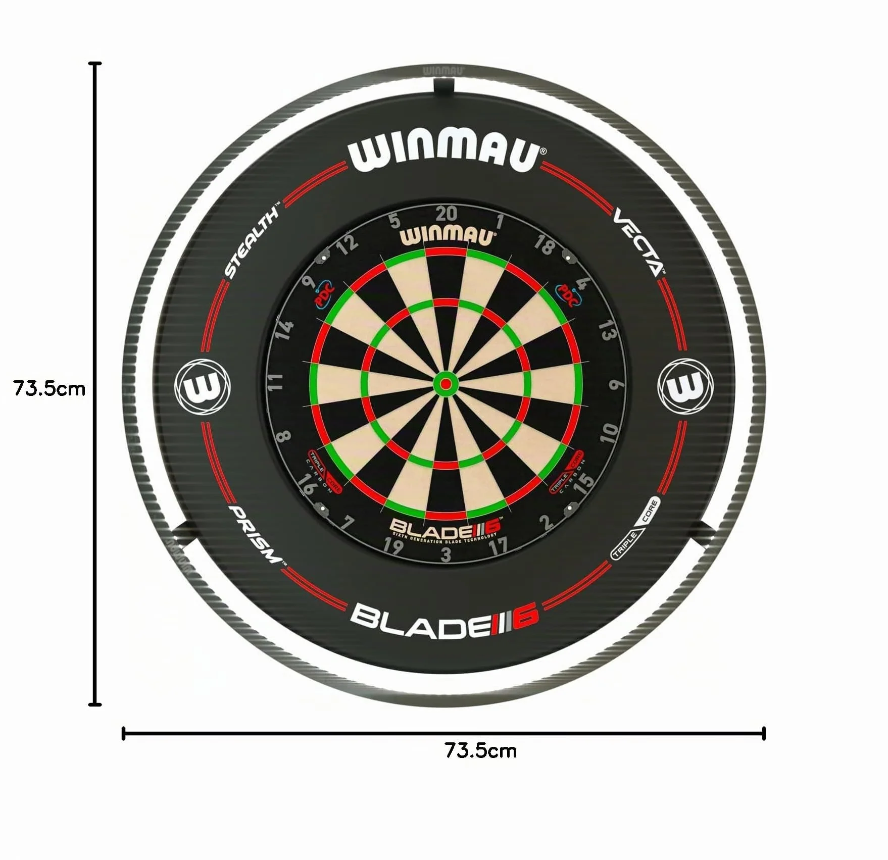 Winmau Plasma Dartboard Light and Accessories