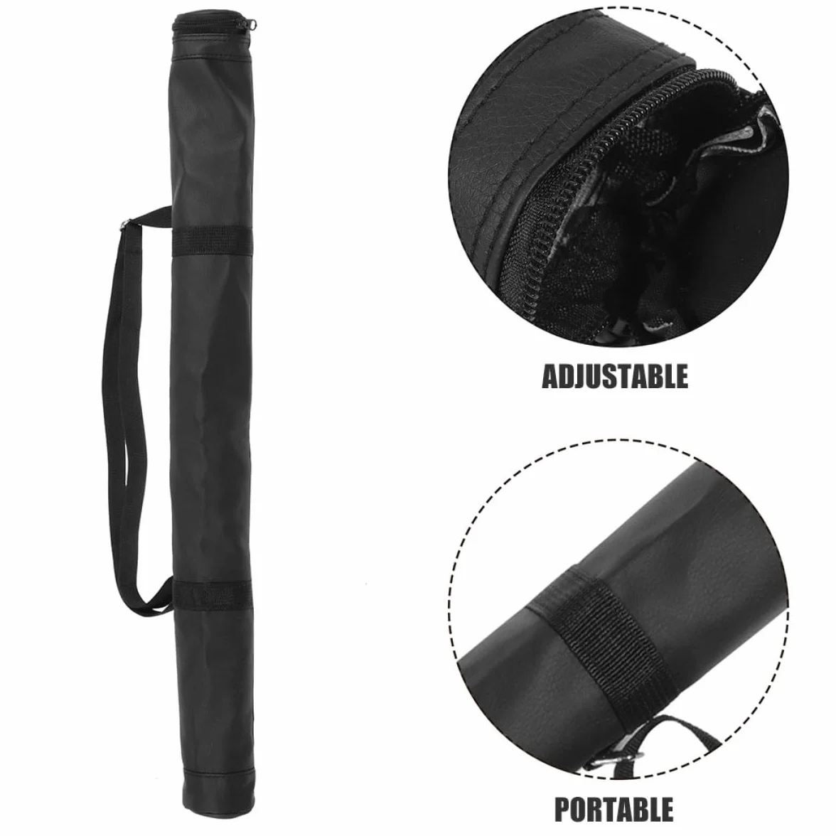 Funda de Bate de Béisbol y Softbol de 32 Pulgadas en Tela Oxford Resistente con Correa Ajustable