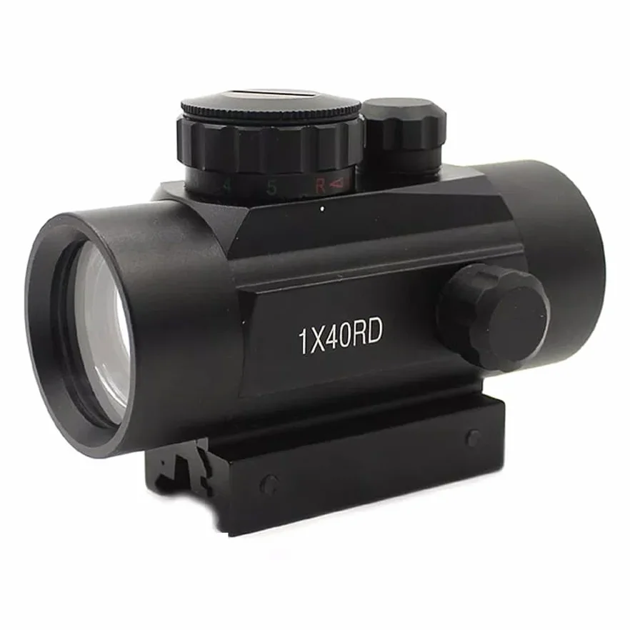 Micro Red Dot 1x40 Mira para Carabinas Rifles Escopetas Deportivo