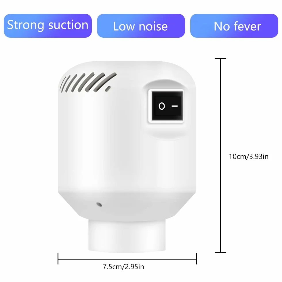 Bomba de aire eléctrica 220V 55W 460L/Min para bolsa de compresión de vacío
