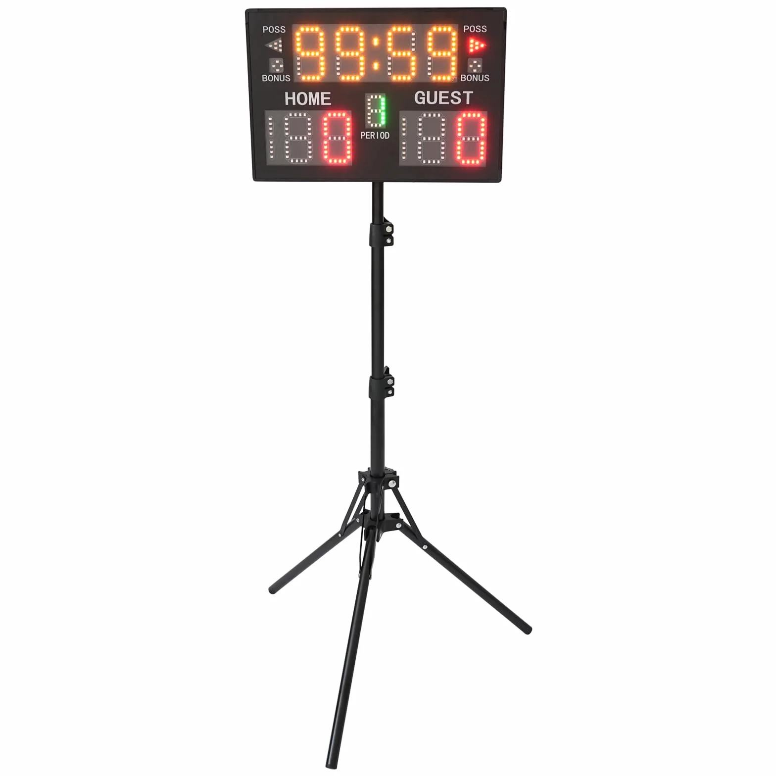 Marcador LED Digital Portátil con Temporizador para Juegos de Interior