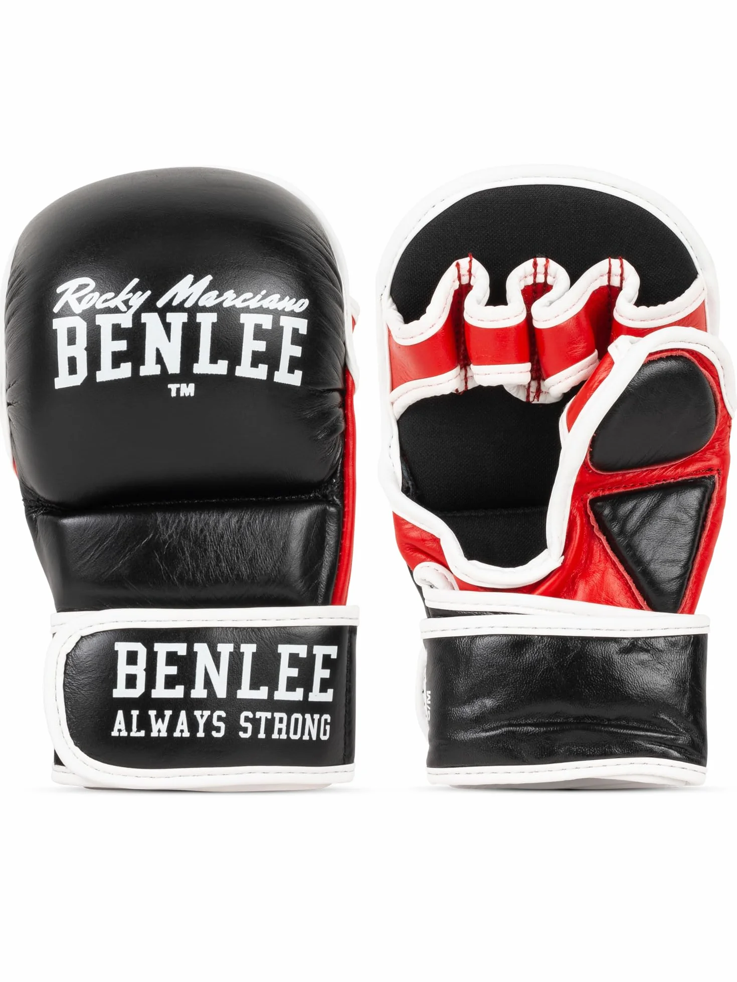Benlee Leather MMA Sparring Glove Striker - Bolsa de Guantes de Boxeo