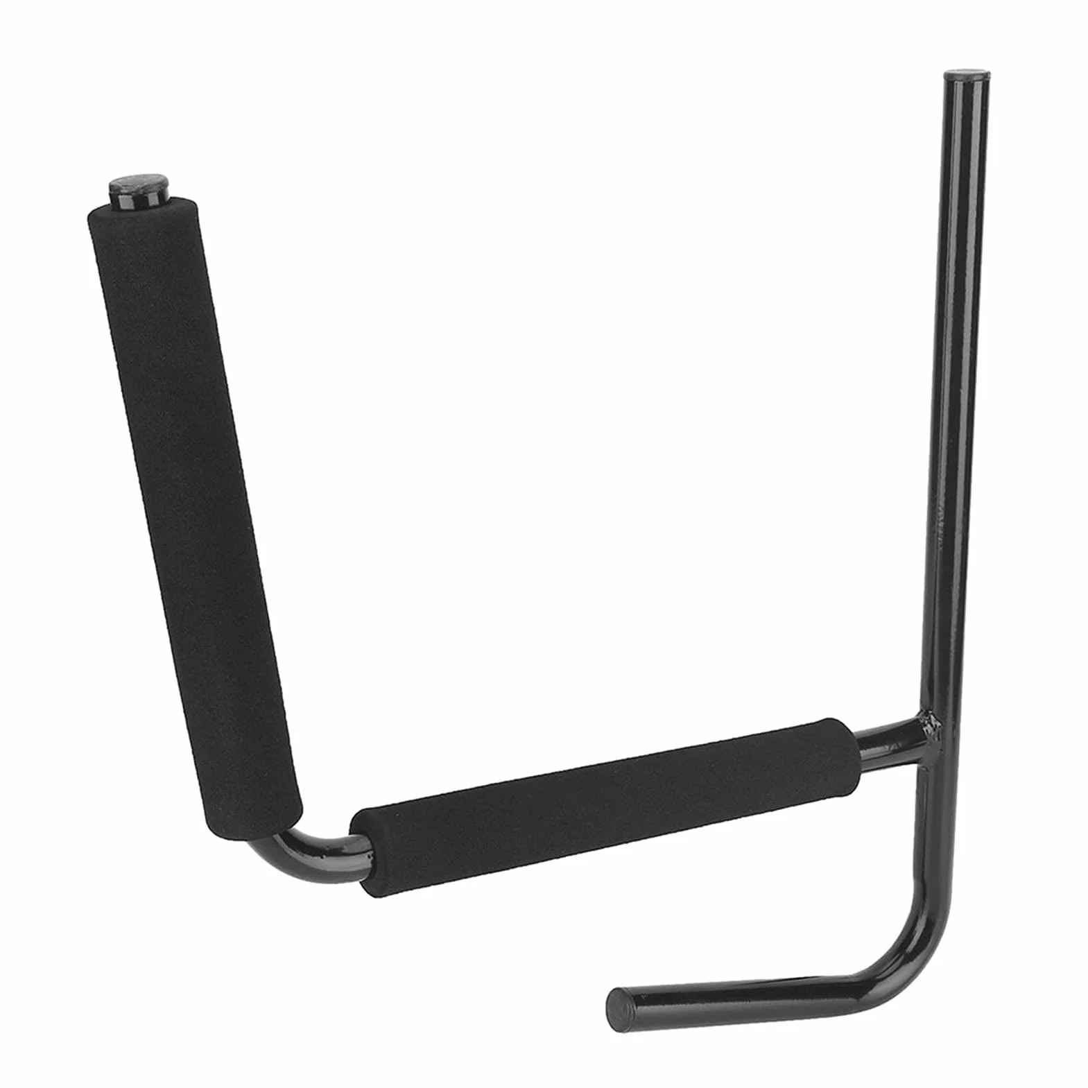 Soporte de Pared para Kayak y Canoa, 2 Piezas, Negro, Capacidad de Carga 70 kg