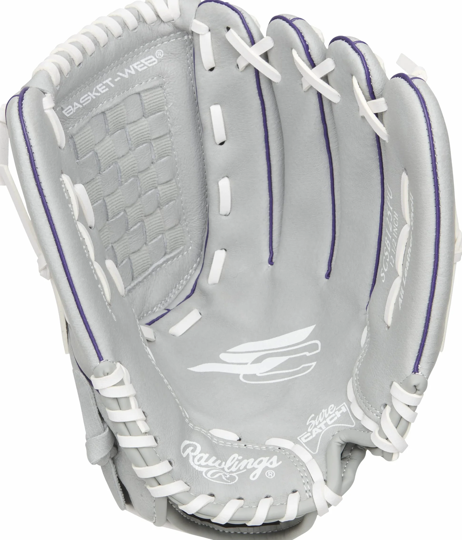 Rawlings Sure Catch Series Fastpitch Softball Glove, 12.5 Inch, Right Hand Throw