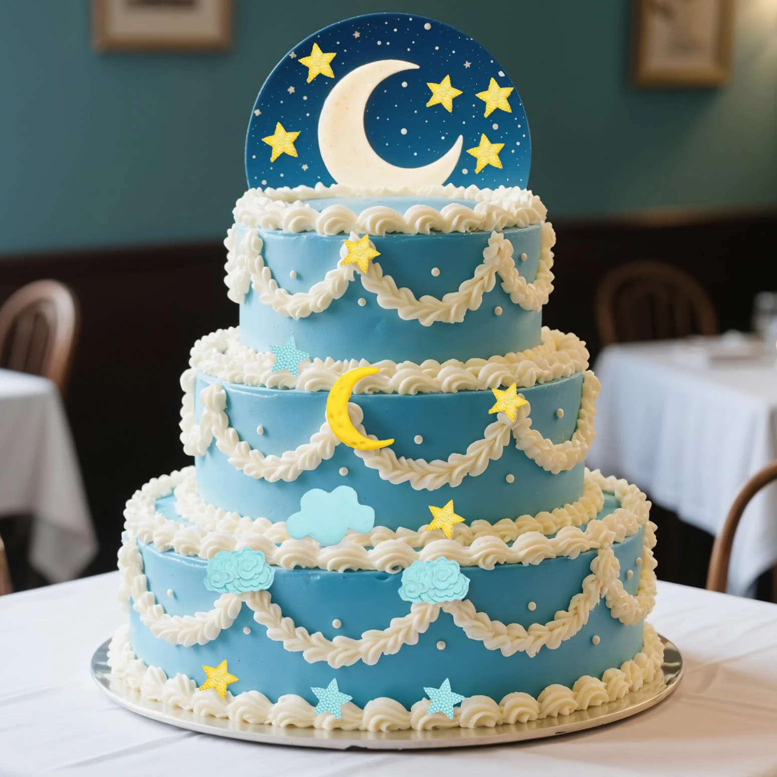 2 moldes de silicona, moldes de arcilla polimérica con forma de estrella y luna para caramelo, chocolate, fondant, decoración de pasteles, bricolaje, hornear, cupcakes, galletas, jabón y velas