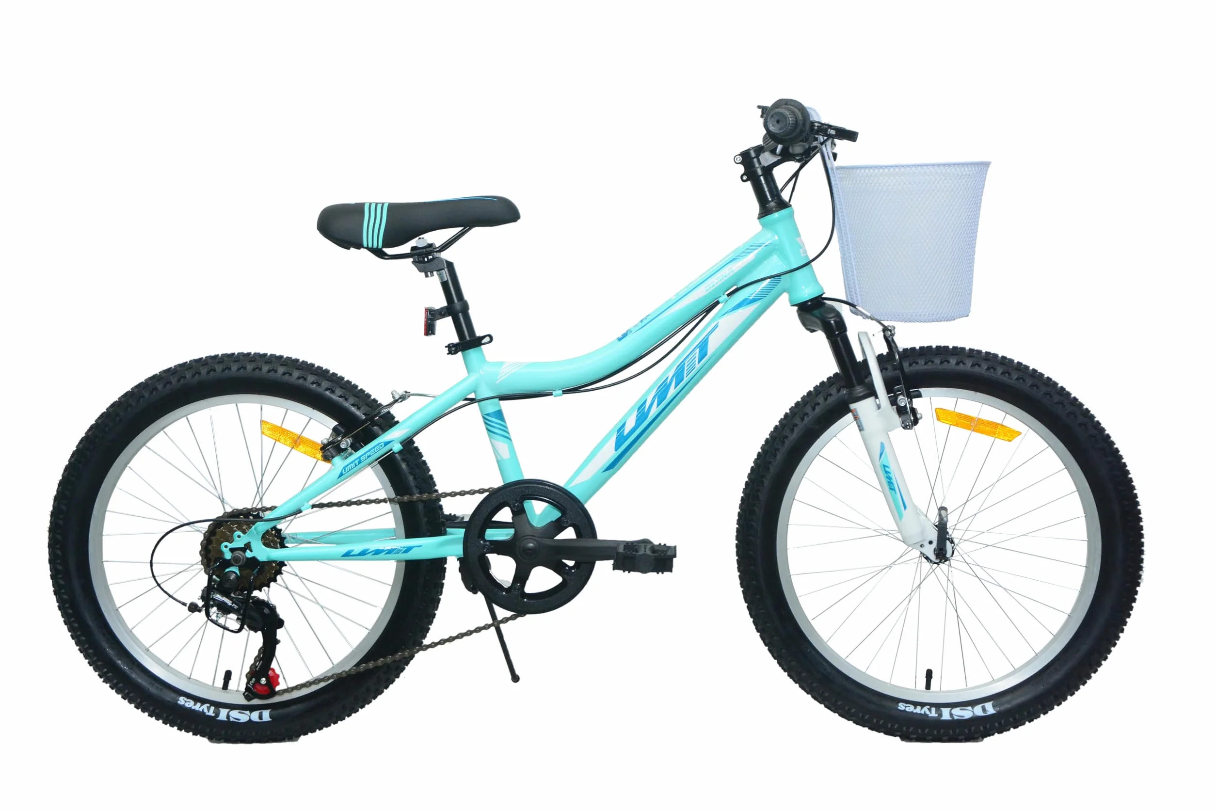 Bicicleta 20 Pulgadas para Niña 6-10 años 6 Velocidades Suspensión Delantera Frenos V-Break Infantil Segura