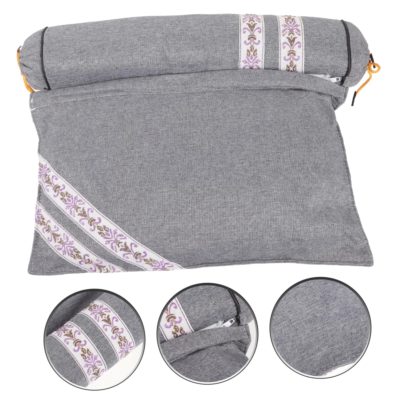 Alipis Almohada Inteligente Cervical de Tela, Soporte para Cuello y Zona Lumbar, Portátil y Cómoda para Oficina, Barco y Descanso Diario