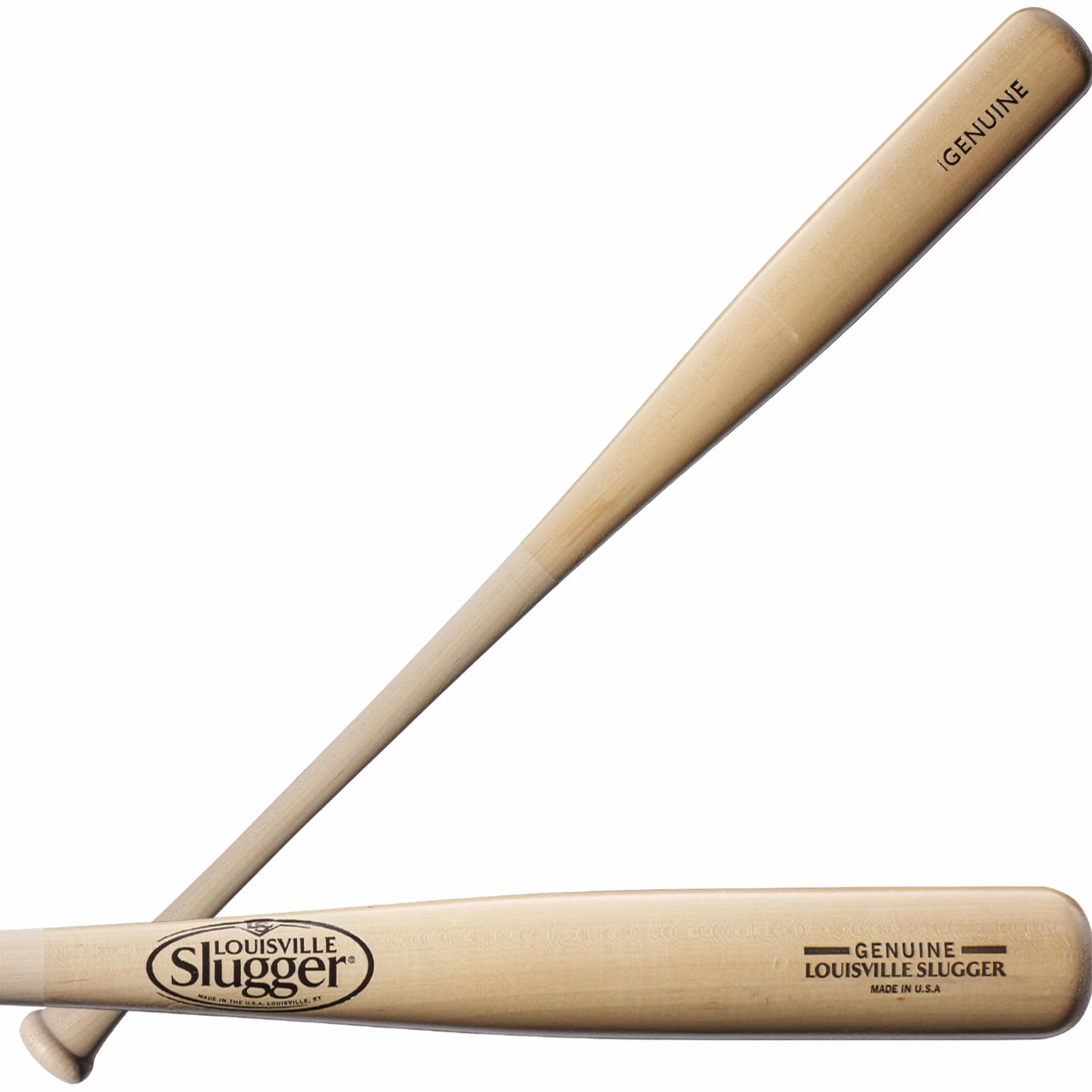 Louisville Slugger Bate de béisbol Natural sin terminar Mezcla auténtica