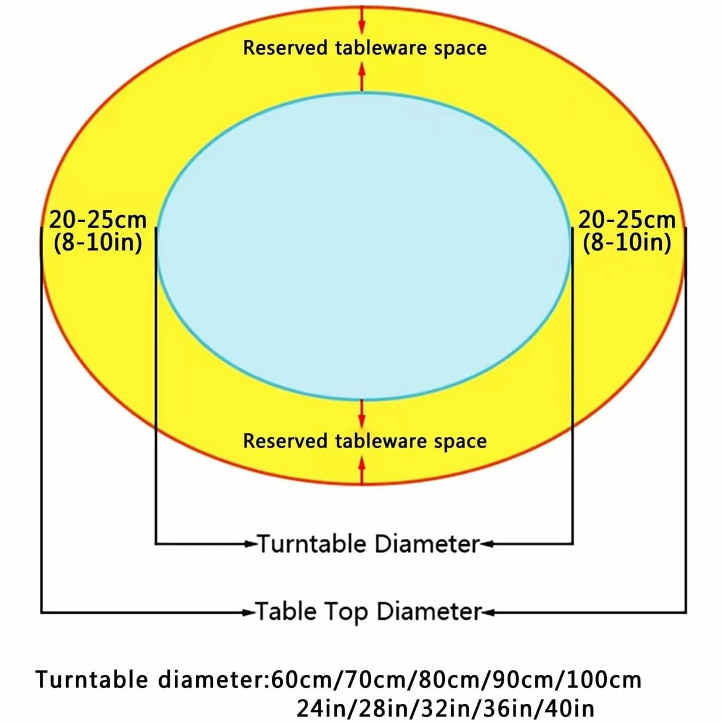 Bandeja Giratoria de Mármol, 60cm 80cm 100cm Lazy Susan Redonda, Grande Plato Rotatoria para Servir, Centro de Mesa de Comedor(Matte Gray,40"*40")