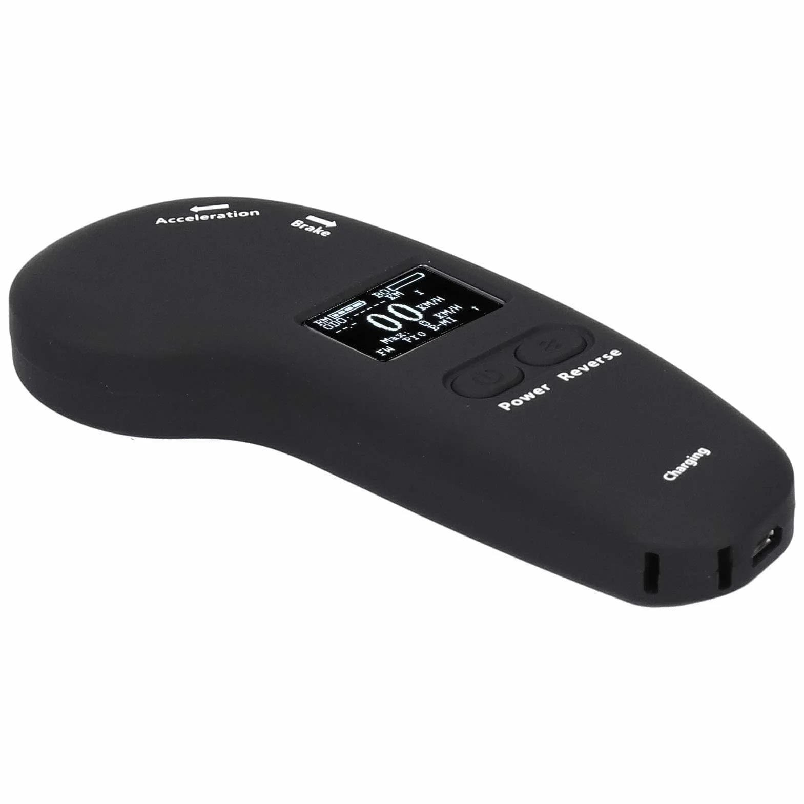 Agatige Control Remoto Monopatín Eléctrico Inalámbrico Pantalla LED Mando Distancia Frenado Velocidad Ajustable