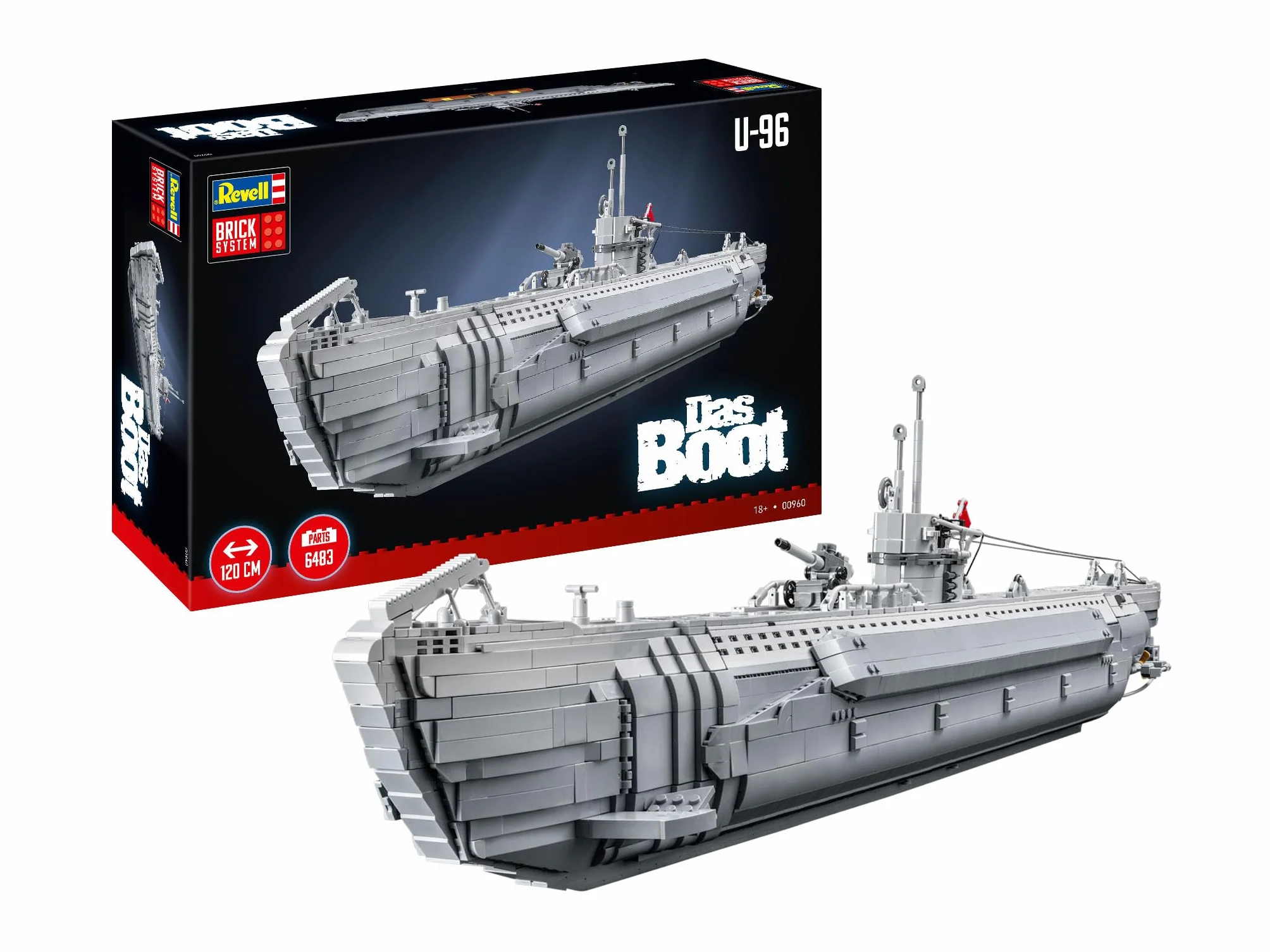 Submarino "Das Boot" - Sistema de ladrillos