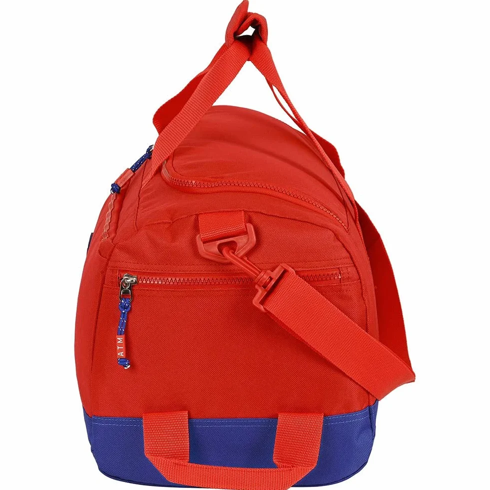 SAFTA Bolsa de Deporte Atlético de Madrid 500x250x250 mm Roja y Azul Marino