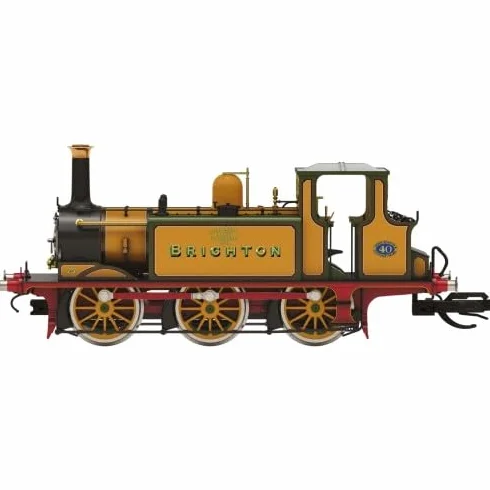 Hornby TT:120 TT3039M LB&SCR - Terrier - 40 'Brighton' Locomotora de Vapor Era 2 Modelo de vagón de ferrocarril