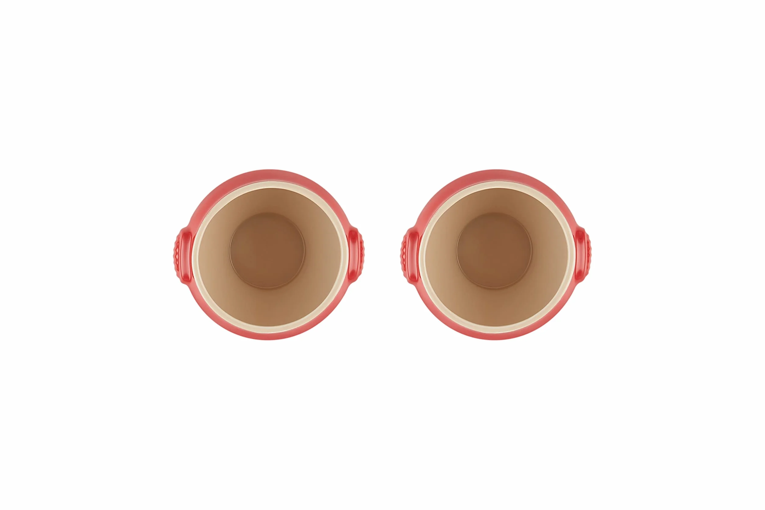 LE CREUSET Set de 2 soperas de cerámica de gres, Cereza, 91017511060000