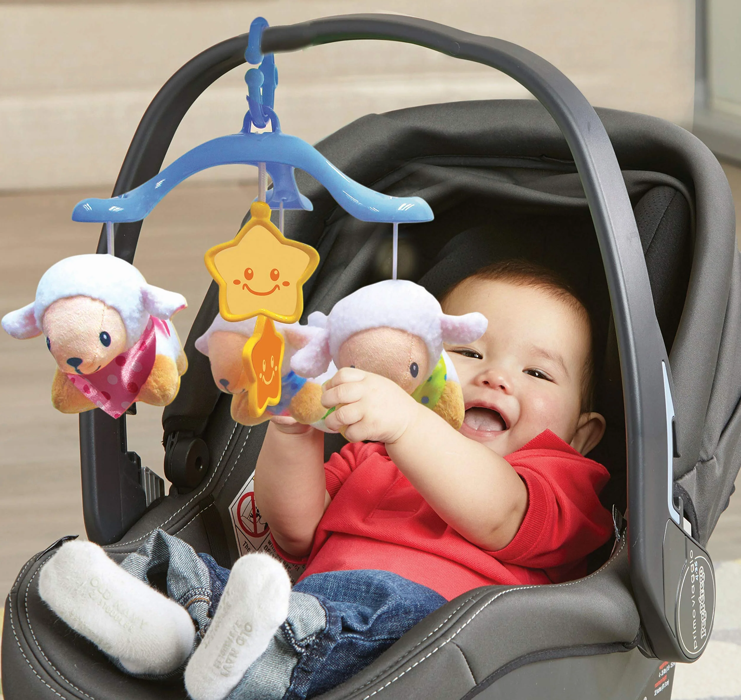 VTech Baby Móvil Proyector Cuenta Ovejitas, Juguete de Cuna, 70+ Nanas, Canciones, Sonidos y Frases, Mando a Distancia, Multicolor, 0-24 meses