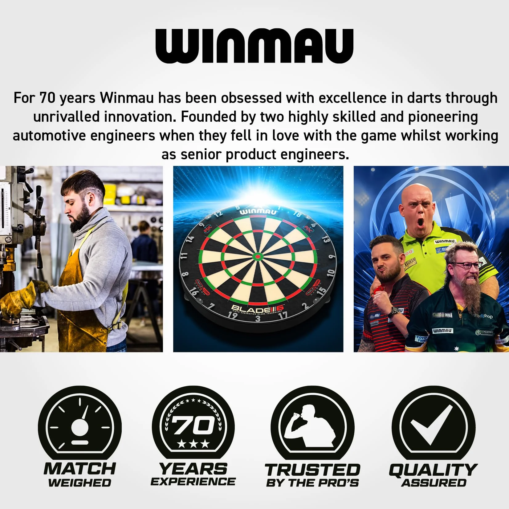 WINMAU Colección MvG Design Signature Shaft