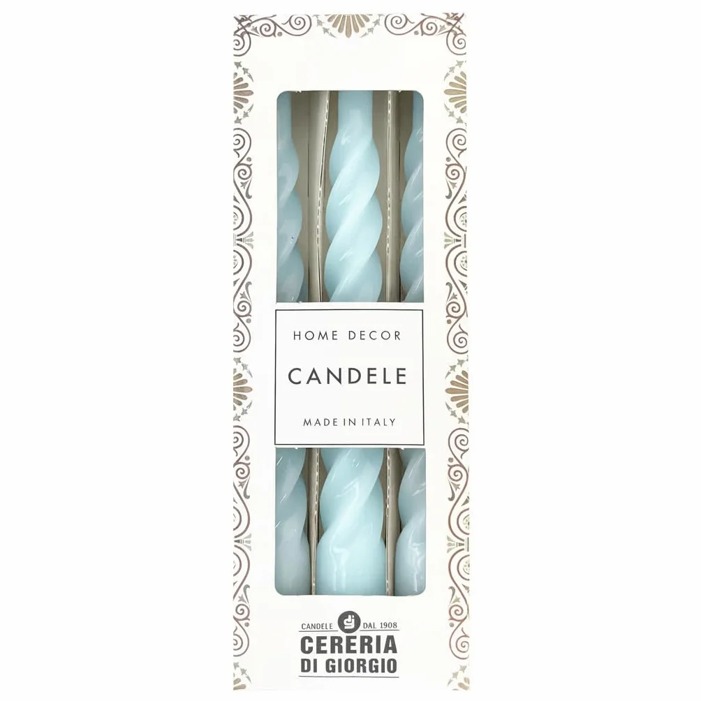 Risthò 3206_05 - Velas de Cera, Color Celeste, Talla única