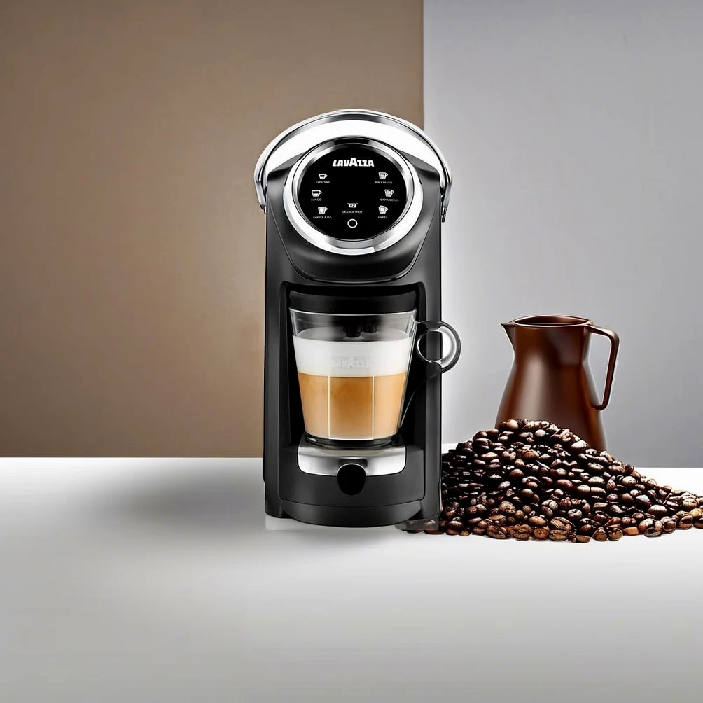 Lavazza Expert Coffee Bundle Classy Plus - Máquina todo en uno LB 400 + 1 kit de bienvenida (36 cápsulas mixtas + 1 recipiente adicional)