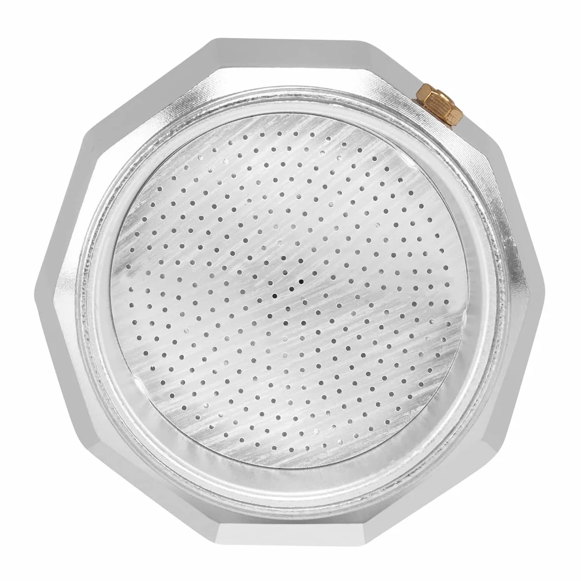 Orbegozo KF 1200, Cafetera Italiana de Aluminio, 12 Tazas, Mango Ergonómico, Apta para Cocinas de Gas, Eléctricas y de Vitrocerámica, Válvula de Seguridad