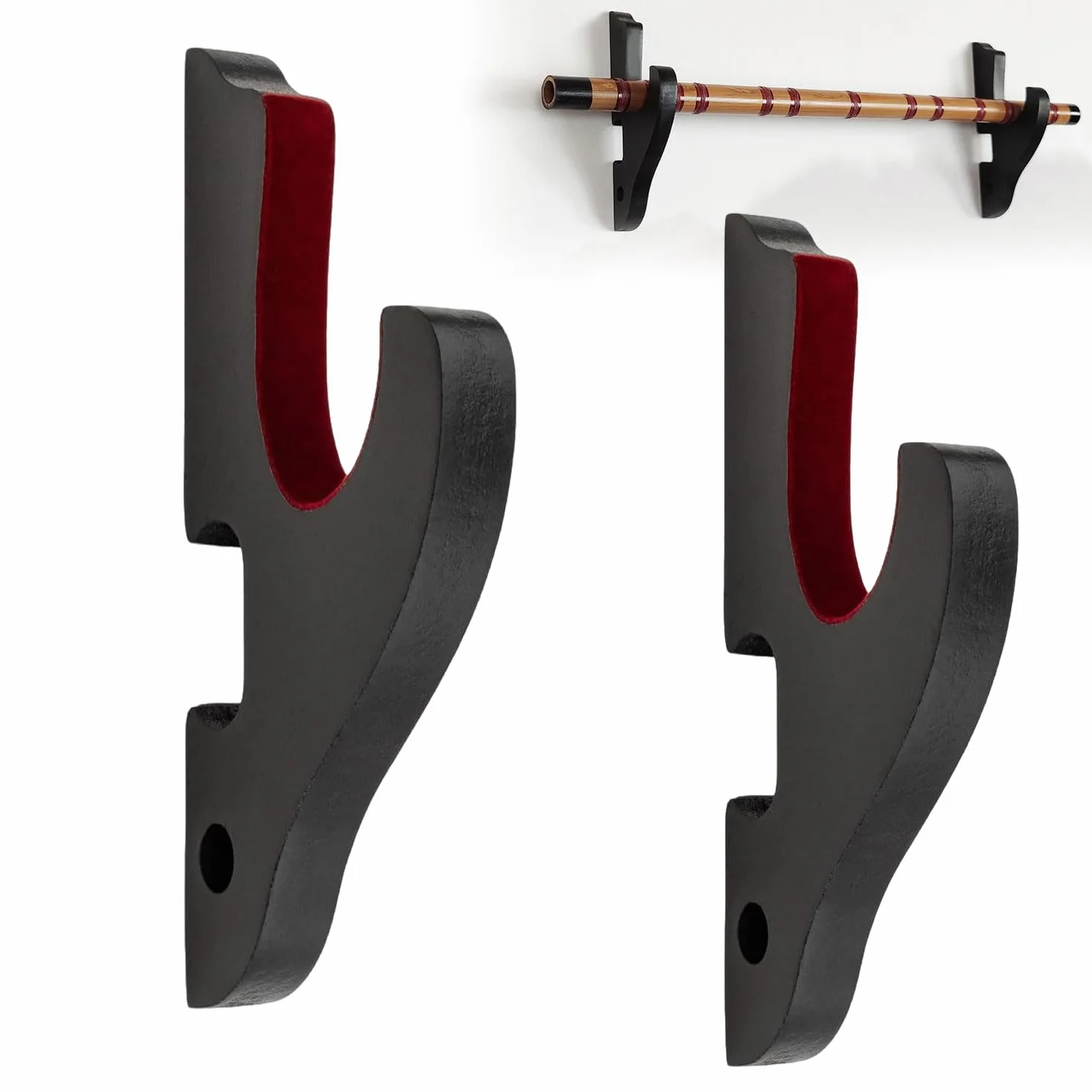 Soporte de Pared para Espada, Exhibición Gancho Montaje para Armas de Artes Marciales, Hacha, Cuchillo