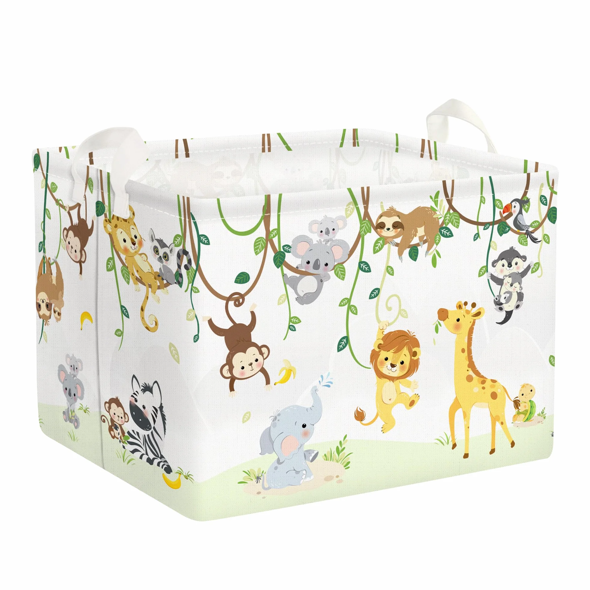 Clastyle Cestos Almacenaje Infantil Animal Plegable 40x30x30 cm