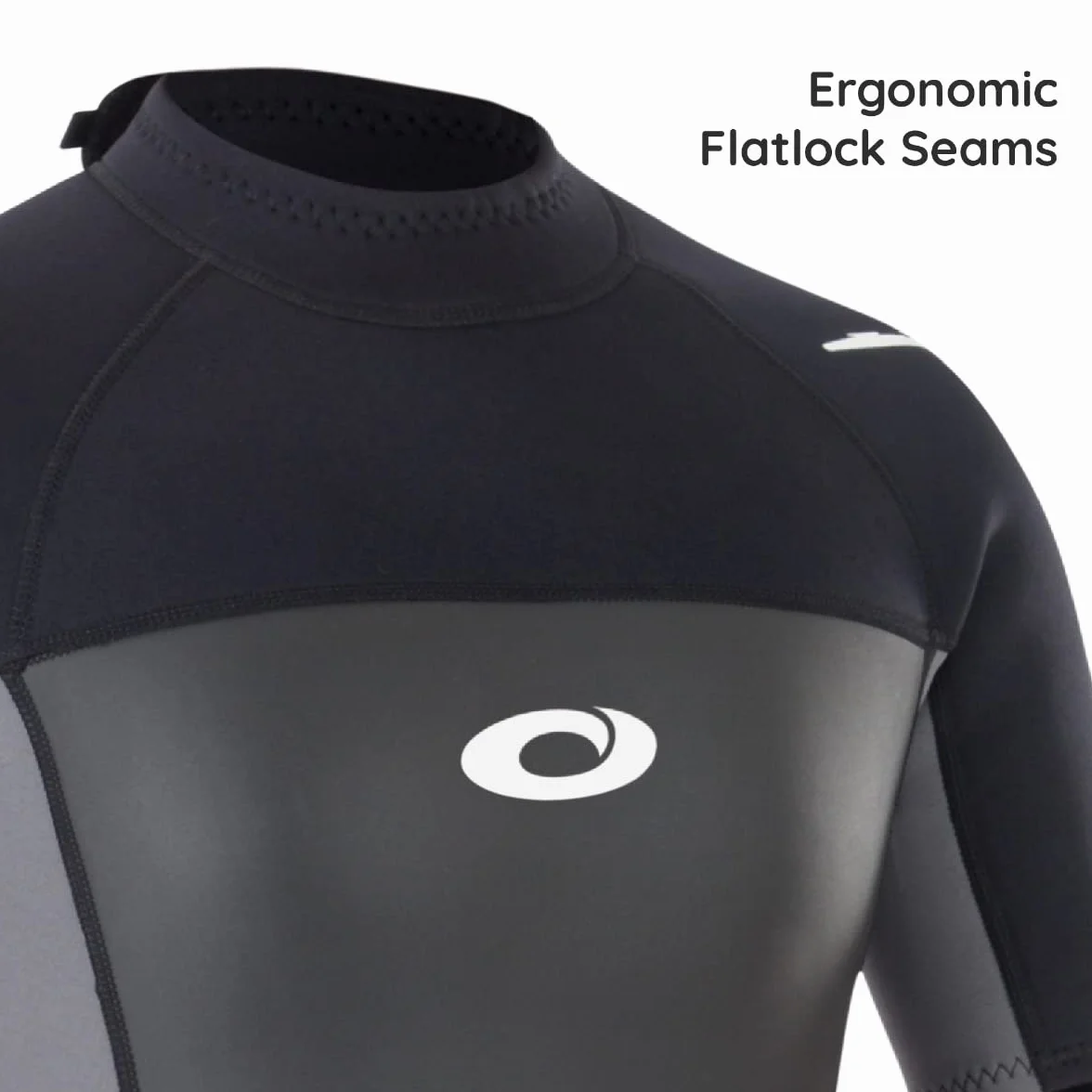 Osprey Traje de Neopreno Corto 3 mm Mujer Manga Corta Surf Buceo