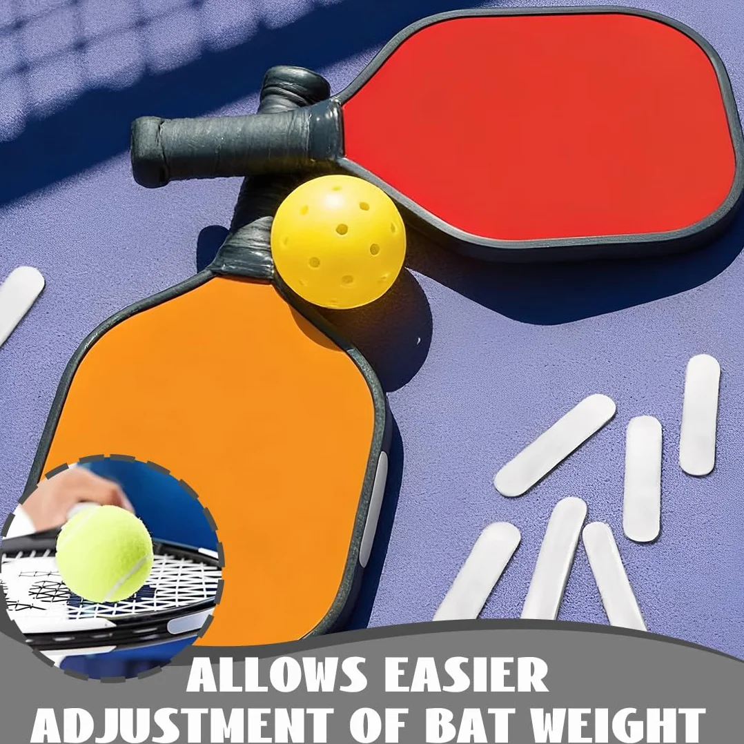 Cinta De Plomo Adhesiva De Tenis 12 Pcs 3G Golf Paleta Pickleball Protección Borde Contrapeso