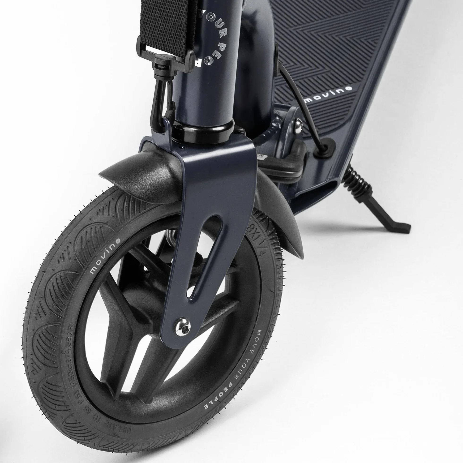 Movino Patinete Plegable Urbano para Adultos y Adolescentes con Ruedas Grandes y Plataforma Antideslizante