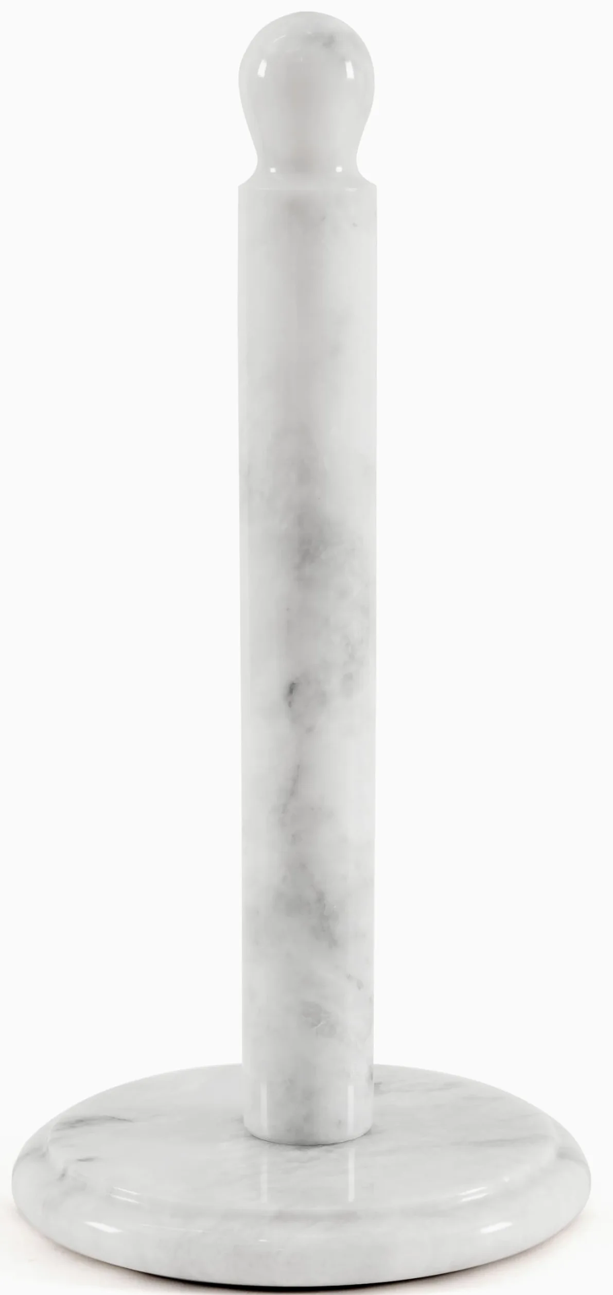 Radicaln Portarrollos de Cocina de mármol Blanco para encimera: Soporte de 12,5 Pulgadas para baño y Cocina, Pieza Artesanal encimera.