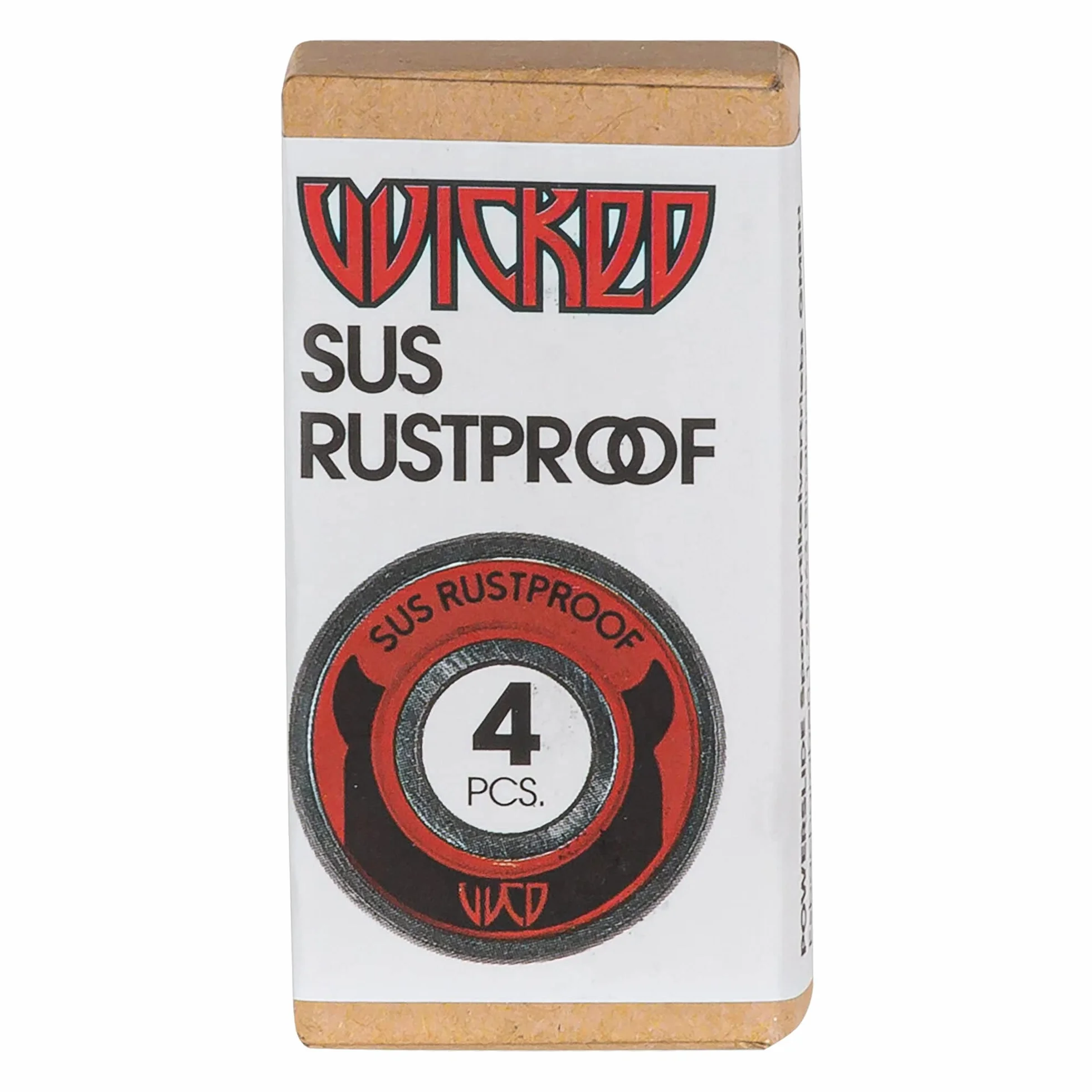 Wicked Rodamiento Roller SUV Rustproof 4-Pack