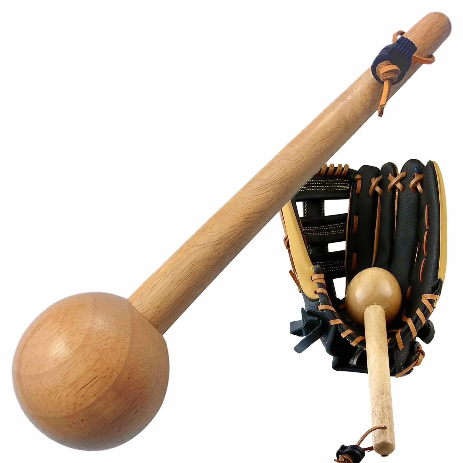 Mazo Para Guantes De Béisbol De Madera - Mantenimiento Molde De Bolas