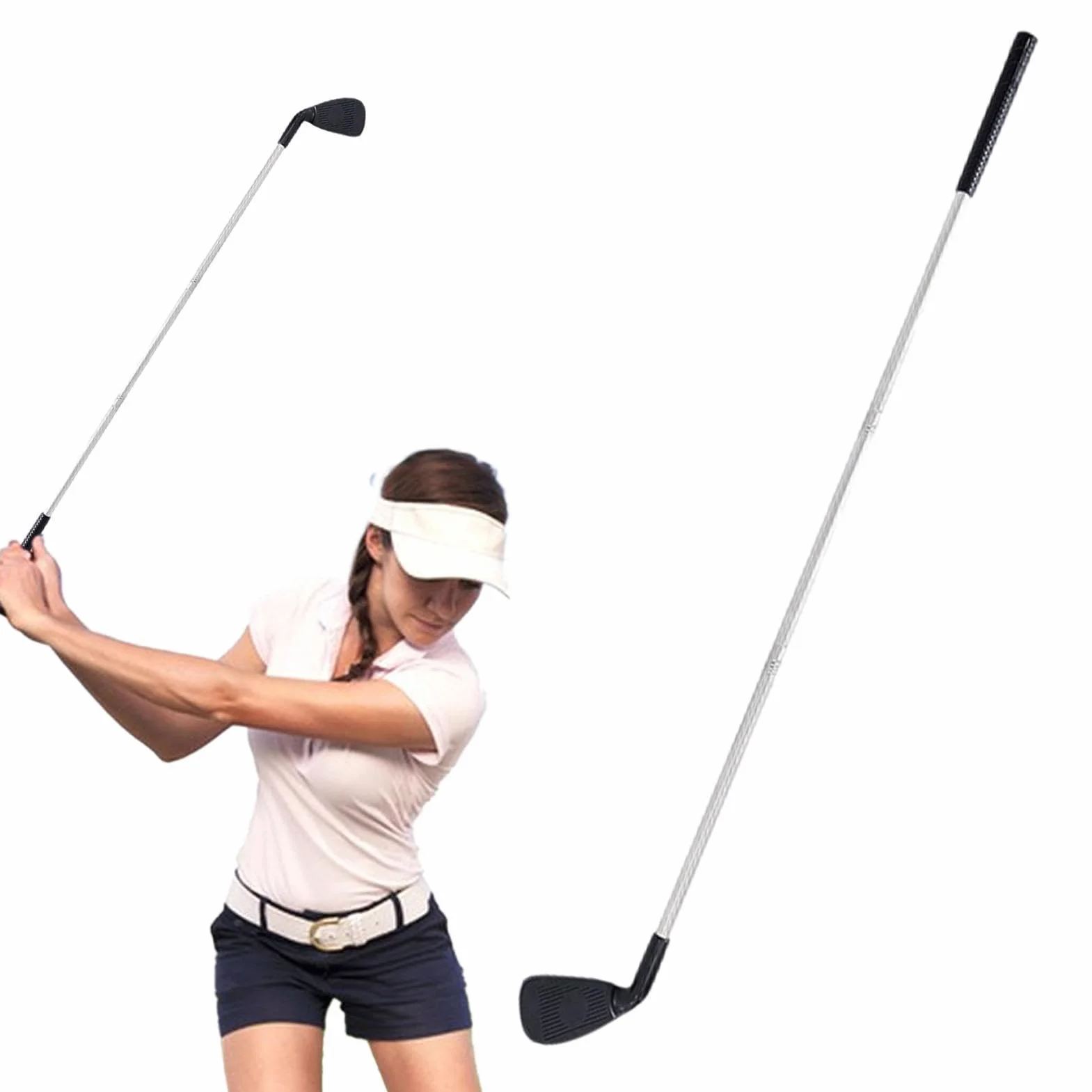Mini putter de golf resistente para hombres diestros y zurdos, interiores y exteriores