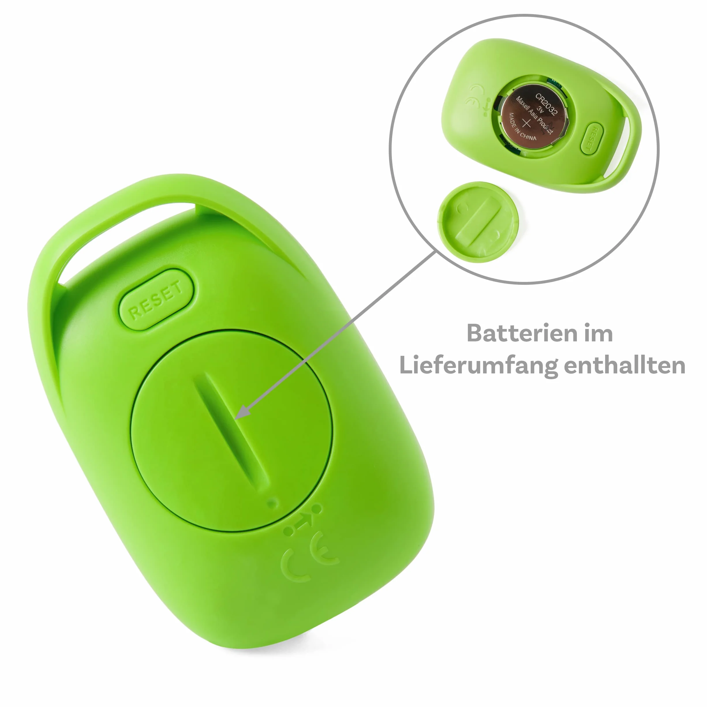 Pulox PS-100 Podómetro Contador de Pasos con Sensor 3D Verde