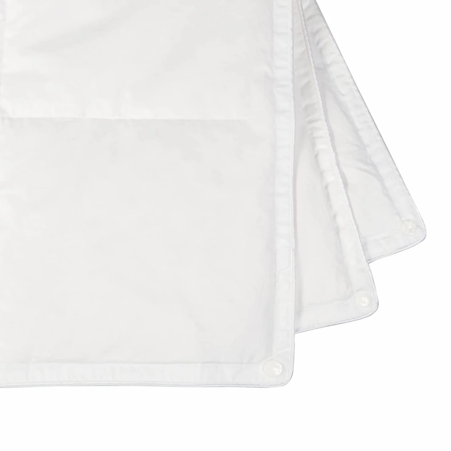 PIKOLIN Home - Edredón Nórdico Duo 92% Plumón de 120 y 160 gr | Cama 150/160 | 240x220 | 4 Estaciones | Tejido de Algodón | Unión Mediante Corchetes