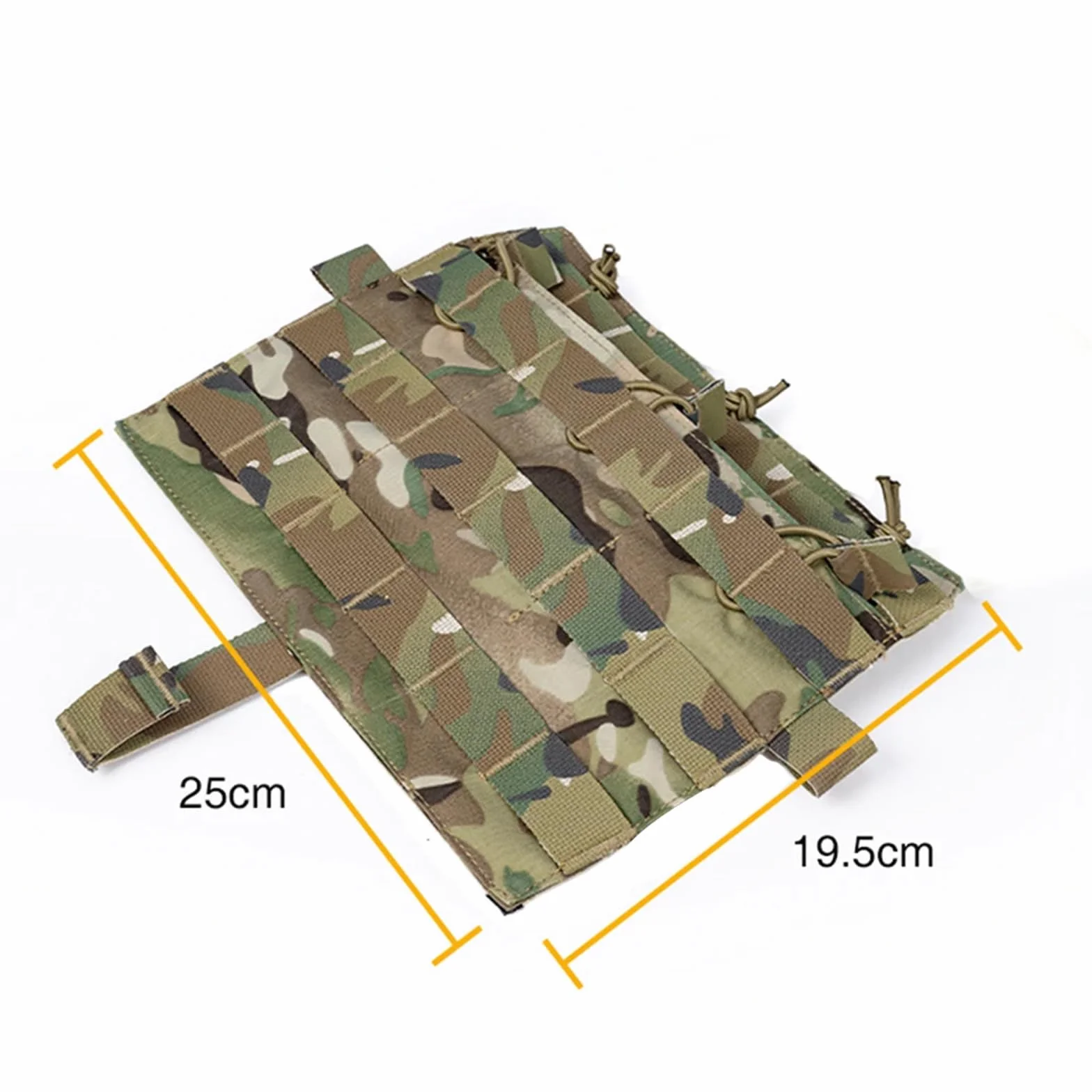 Panel frontal táctico Molle AVS JPC2.0 FCSK2.0 bolsa triple desmontable